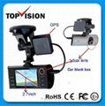 2.7inch GPS G-sensor dual lens HD 1080P