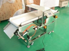 metal detector for food with rejector system