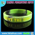 Camouflage ang debossed color filled Silicone Wristband 2