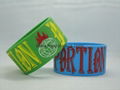 custom one inch printed silicone bracelet,wristband 3