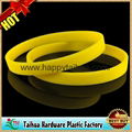 custom screen printed silicone bracelet