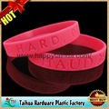 custom embossed printed silicone bracelet,wristband  1