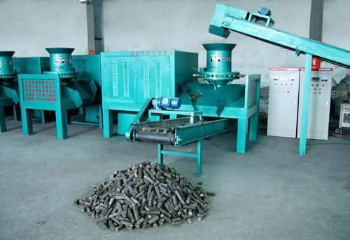 energy saving biomass briquette machine and The straw pellet press 2