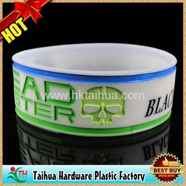 One inch silicone bracelet 4