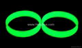 glow in the dark silicone bracelet