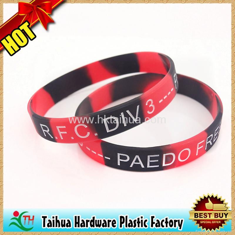 Custom segmented silicone bracelet 5