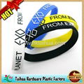 Embossed printing silicone bracelet 3