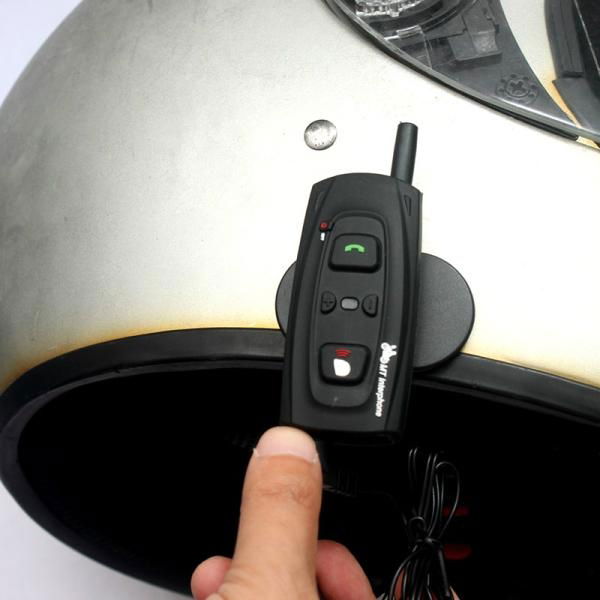 1200M full duplex bluetooth helmet handfree interphone 3