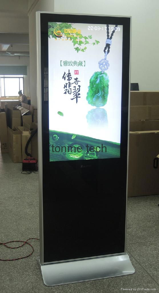 42inch floor standing advertising display/ 3