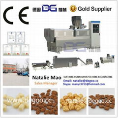 Puffed corn chips snack food machine / snack extruder
