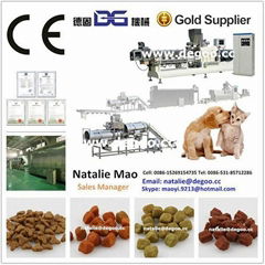 Pet food ./ floating fish feed production line 