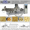 Corn puff snack extruder 