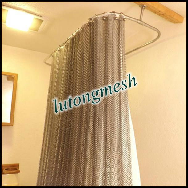 Beautiful Anping Lutong aluminum chain link curtain 3