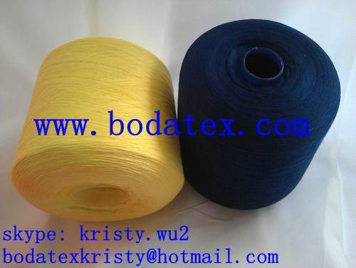 20/2 for jeans polyester yarn spun, ring spun