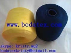 20/2 for jeans polyester yarn spun, ring spun