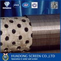 Perforated casing pipe for water treatment 