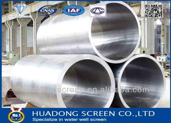 Carbon steel spiral pipe for water well 