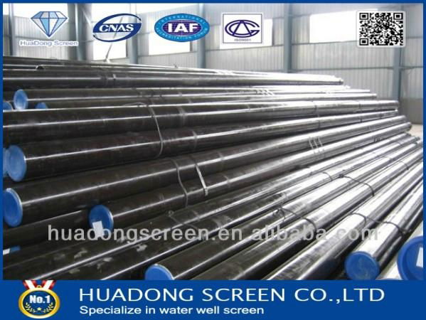 Carbon steel spiral pipe for water well  2