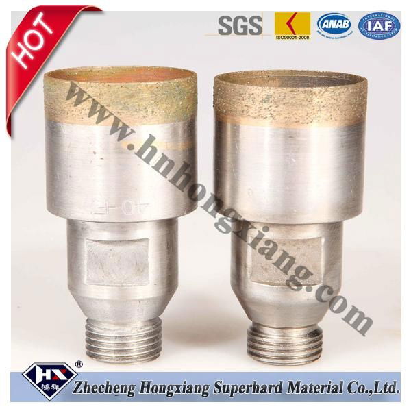 Diamond drill bit for glass drilling 