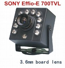 Sony 960H CCD Effio-E 700TVL Mini CCTV security Camera 0.001LUX
