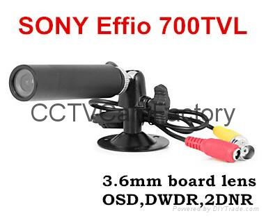 SONY CCD mini Bullet CCTV Camera hidden video surveillance camera