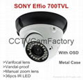 SONY CCD Indoor Dome security camera