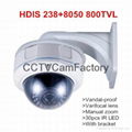 Indoor dome HDIS 800TVL Varifocal lens