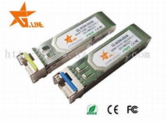 Optical Fiber 1.25G BiDi SFP Transceiver 20km