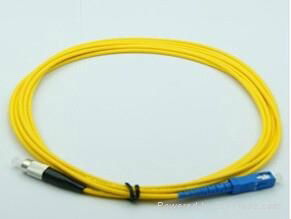 Hot selling waterproof Tensile Strength  fiber optic  patch cord  2