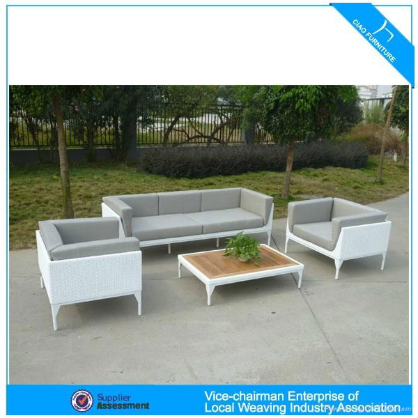 CF835 all weather dubai outdoor furniture rattan sofa set 