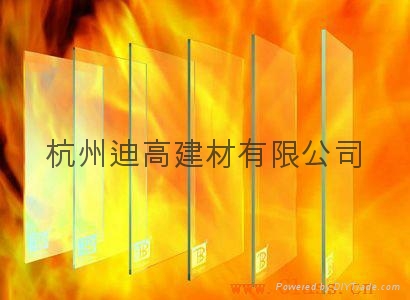10mm单片非隔热型防火玻璃