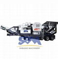 SBM High Quality and Low Price Mobile Cone Crusher Plant