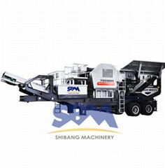 SBM High Quality and Low Price Mobile Cone Crusher Plant