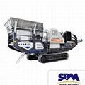 SBM Strong Adaptability Hydraulic-driven Track Mobile Plant 3
