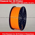 High quality 3mm pla plastic filament