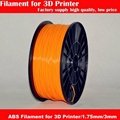high speed 3mm abs filament for 3d