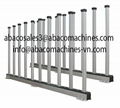 Abaco frame for stone, stone storage a frame, truck aframe, stone rack, stone to 2