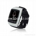 Smart bluetooth watchSync SMS Sync Facebook、Twiter、email and calendar 2