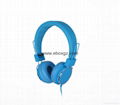 Bright color high quality stereo headphone