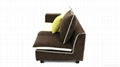 2014 new model living room conner sofa set furniture set 4
