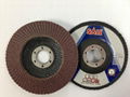 T27 4" Aluminum Oxide flap disc abrasive tools 1