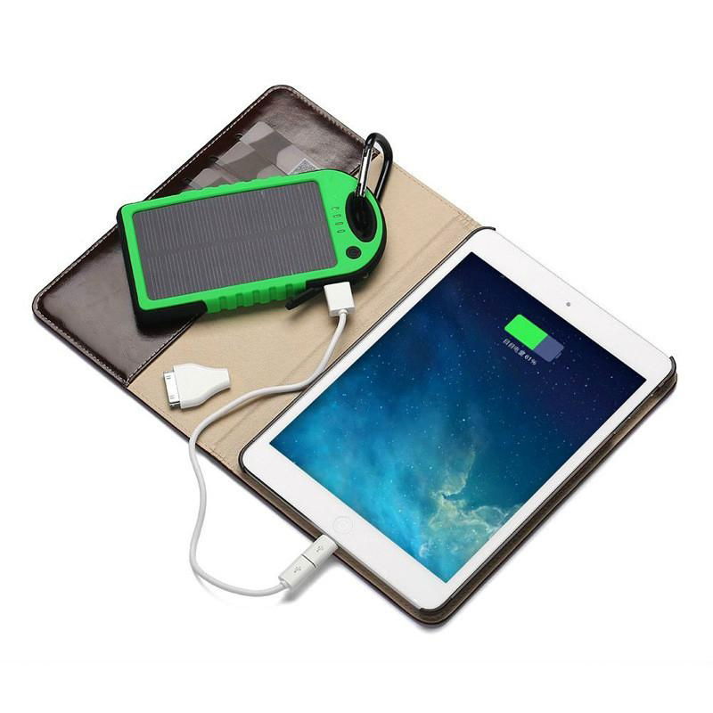 Supply small MOQ waterproof  Solar iRock Power Bank 4