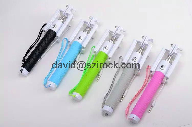 Foldable Aux Wire Selfie Pod Stick 2