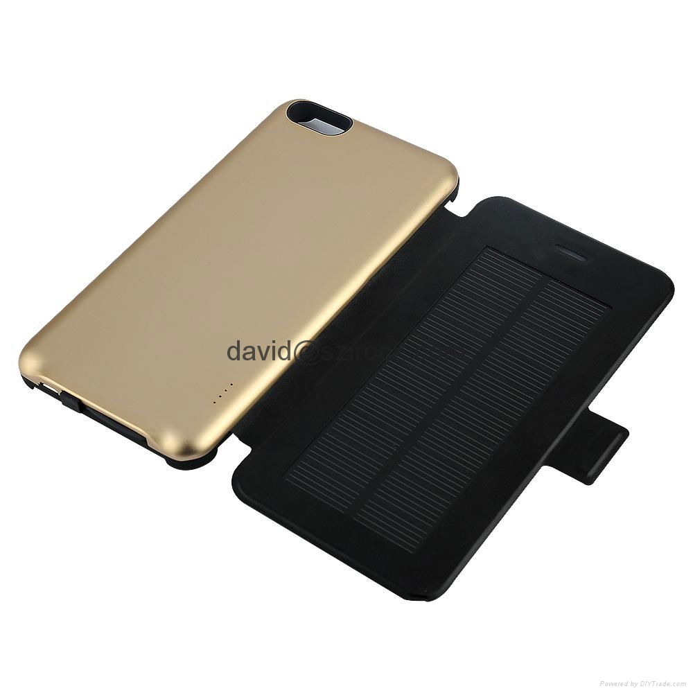 4800mAh Solar Power Case For iPhone 6 Plus 2