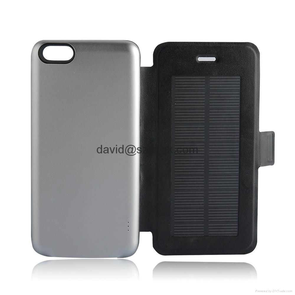 4800mAh Solar Power Case For iPhone 6 Plus 4