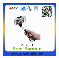 Foldable Aux Wire Selfie Pod Stick