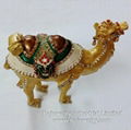  enamel metal Camel trinket box jewelry cases 3