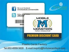 discount cards with barcode