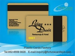 hotel room cards with magnetic strip