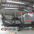 High Capacity Low Operation Cost Mobile Combined Crushing Plant 1